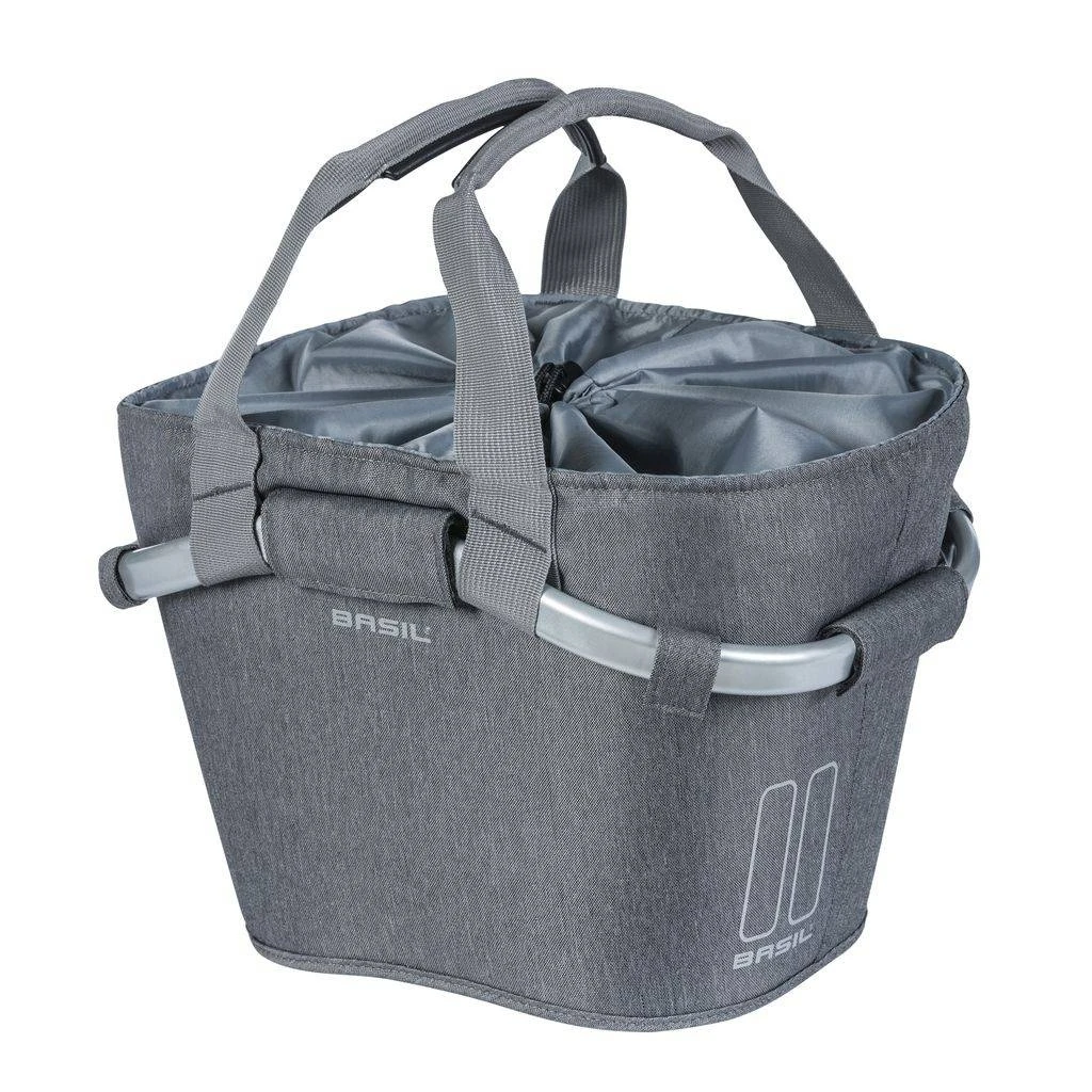 Basil Design Basket Carry All For 15 Litres Grey - 11253