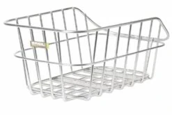 Basil Bicycle Basket Cento Rear 20 Litres Silver - 11188