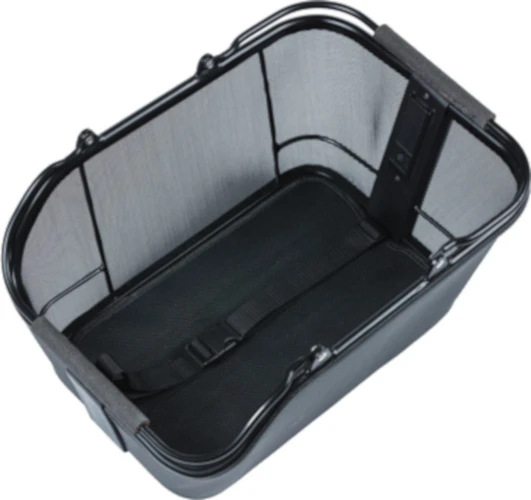 Basil Bicycle Basket Cento Tech Nordlicht MIK 46 X 34 Cm Alu Black 5 Basil Bicycle Basket Cento Tech Nordlicht MIK 46 X 34 Cm Alu Black - Image 5