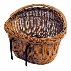 Basil Bicycle Basket Detroit Front/rear 23 Liters Cane Brown - 15021