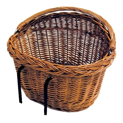 Basil Bicycle Basket Detroit Front/rear 23 Liters Cane Brown - 15021