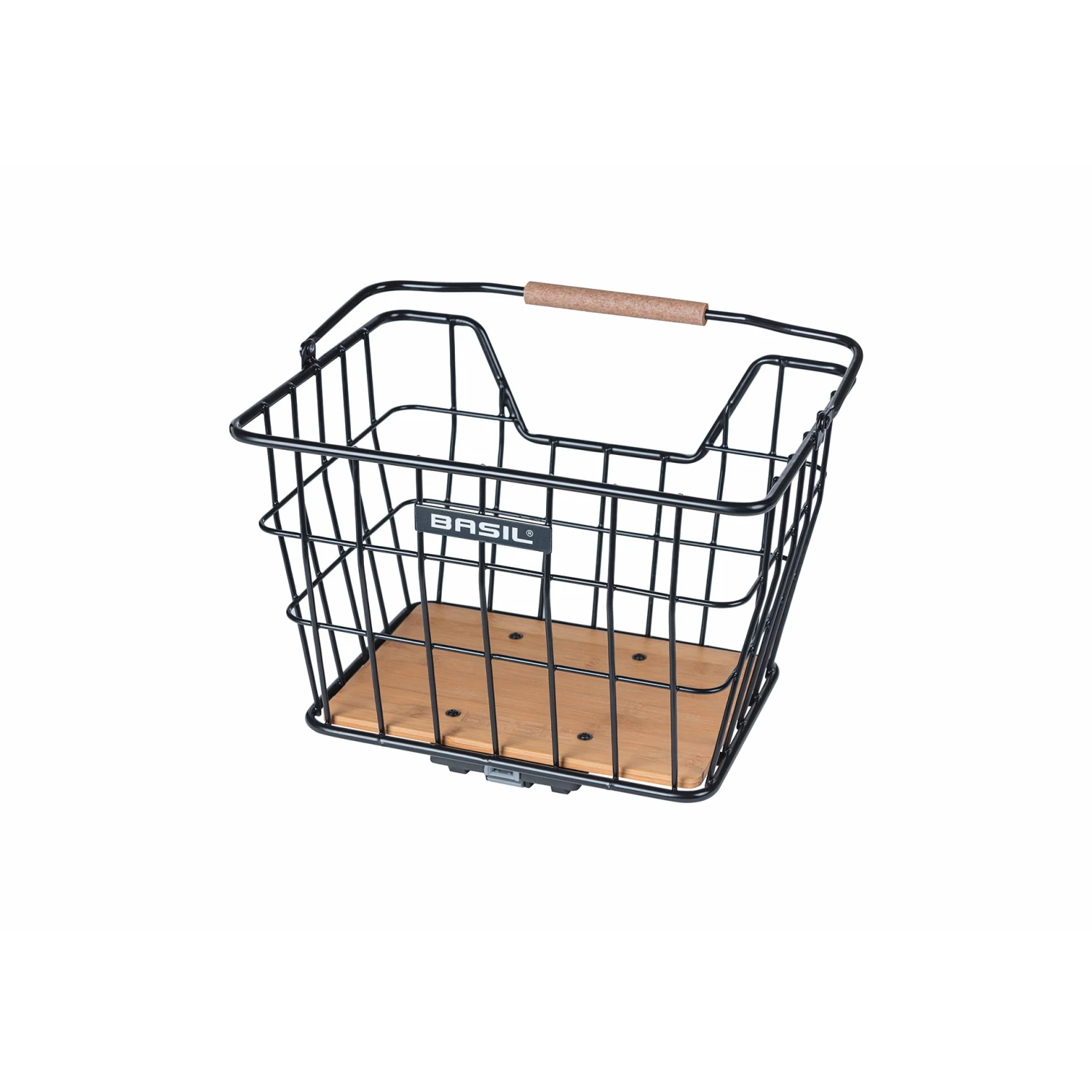 Basil Bicycle Basket Nordland MIK 23 Liters Steel Black - Image 2