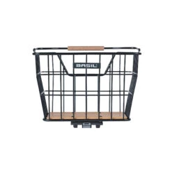 Basil Bicycle Basket Nordland MIK 23 Liters Steel Black -Bicycle Promotion Shop basil fietsmand nordland mik 23 liter staal zwart 3 920570 1622195654