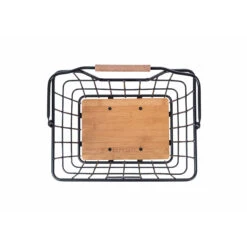 Basil Bicycle Basket Nordland MIK 23 Liters Steel Black -Bicycle Promotion Shop basil fietsmand nordland mik 23 liter staal zwart 4 920570 1622195655