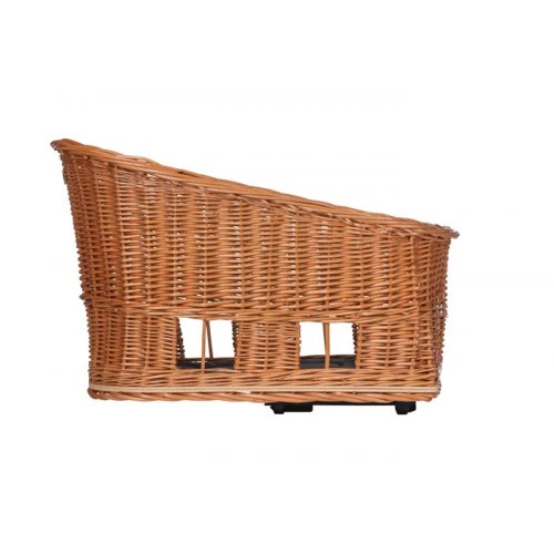 Basil Dog Basket Pasha MIK 30 Litre Cane Brown Medium 3-piece - Image 2