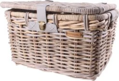 Basil Bicycle Basket For Denton 46 Litres Grey - 13047