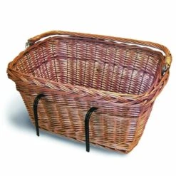 Basil Bicycle Basket Davos Front/rear 29 Liters Brown Reed - 15003