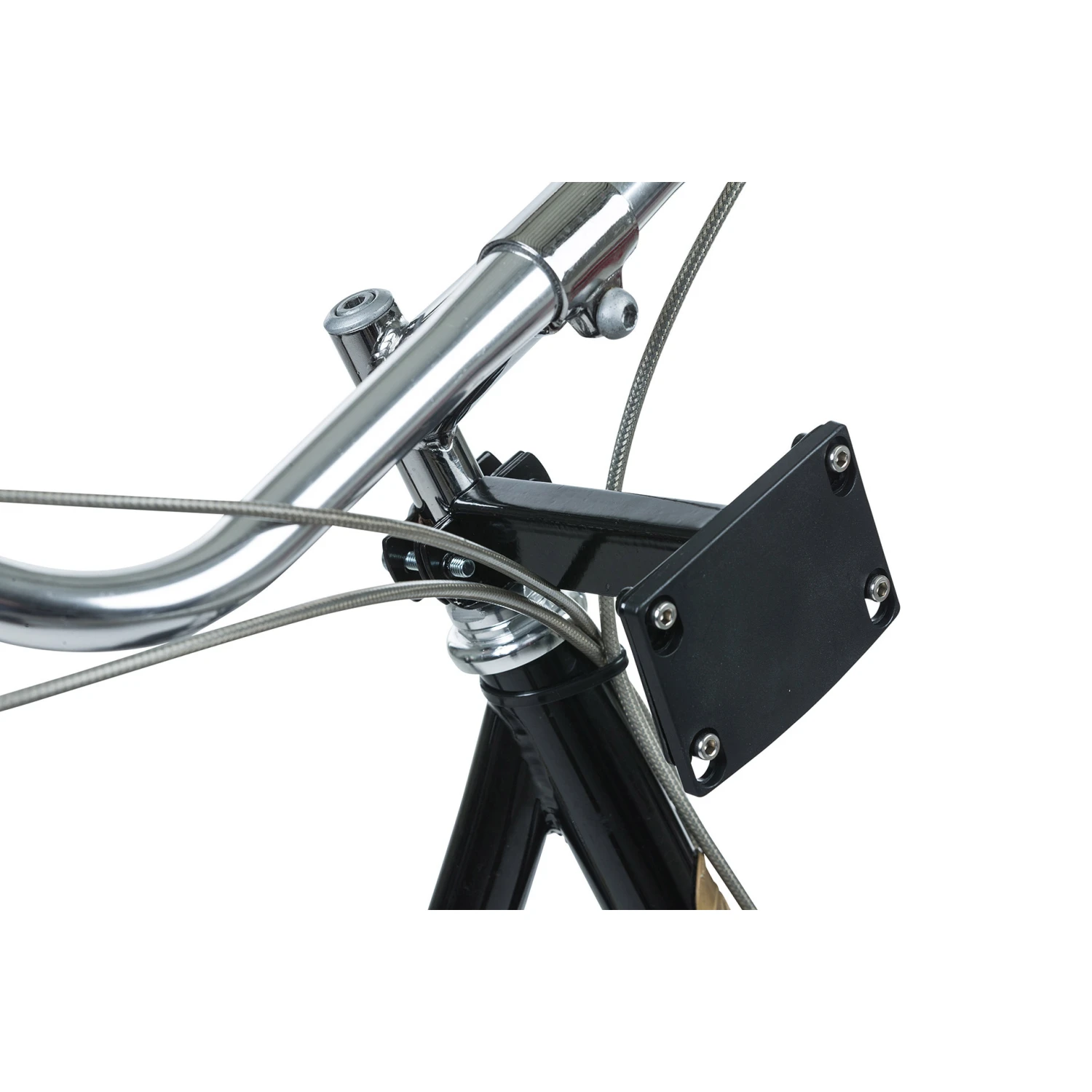 Basil Handlebar Stem Holder Fixed Mounted 22-25.4 Mm Black - 70183 - Image 3