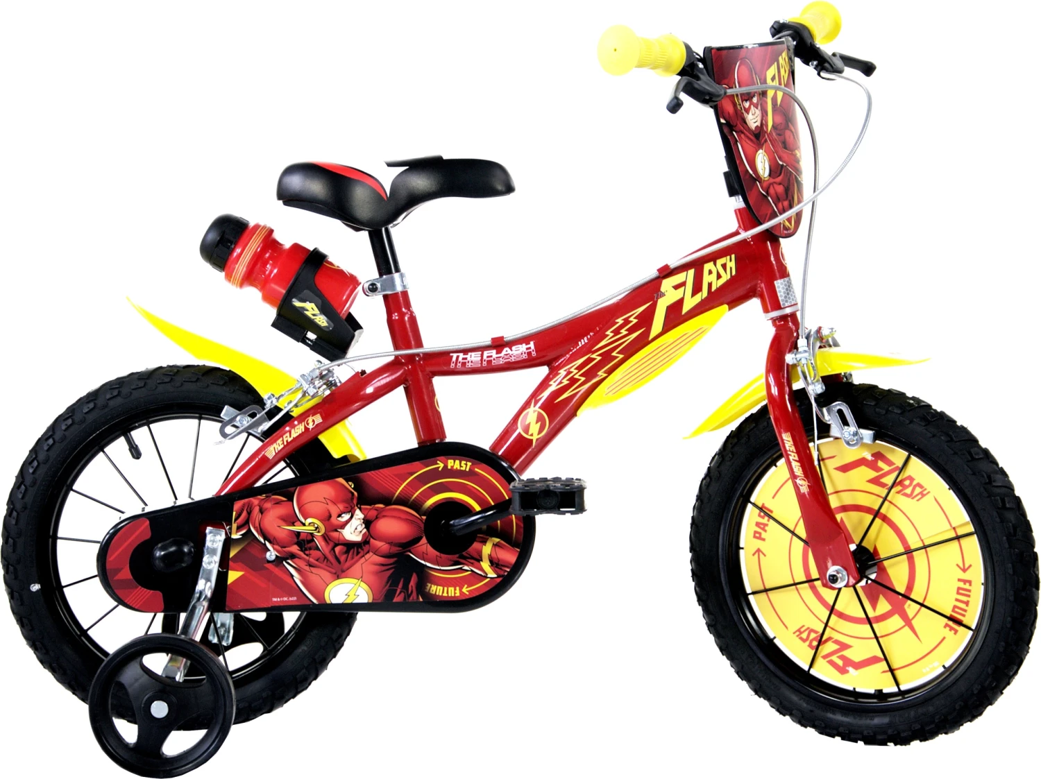 Dino Flash 16 Inch 27 Cm Boys Caliper Red/Yellow