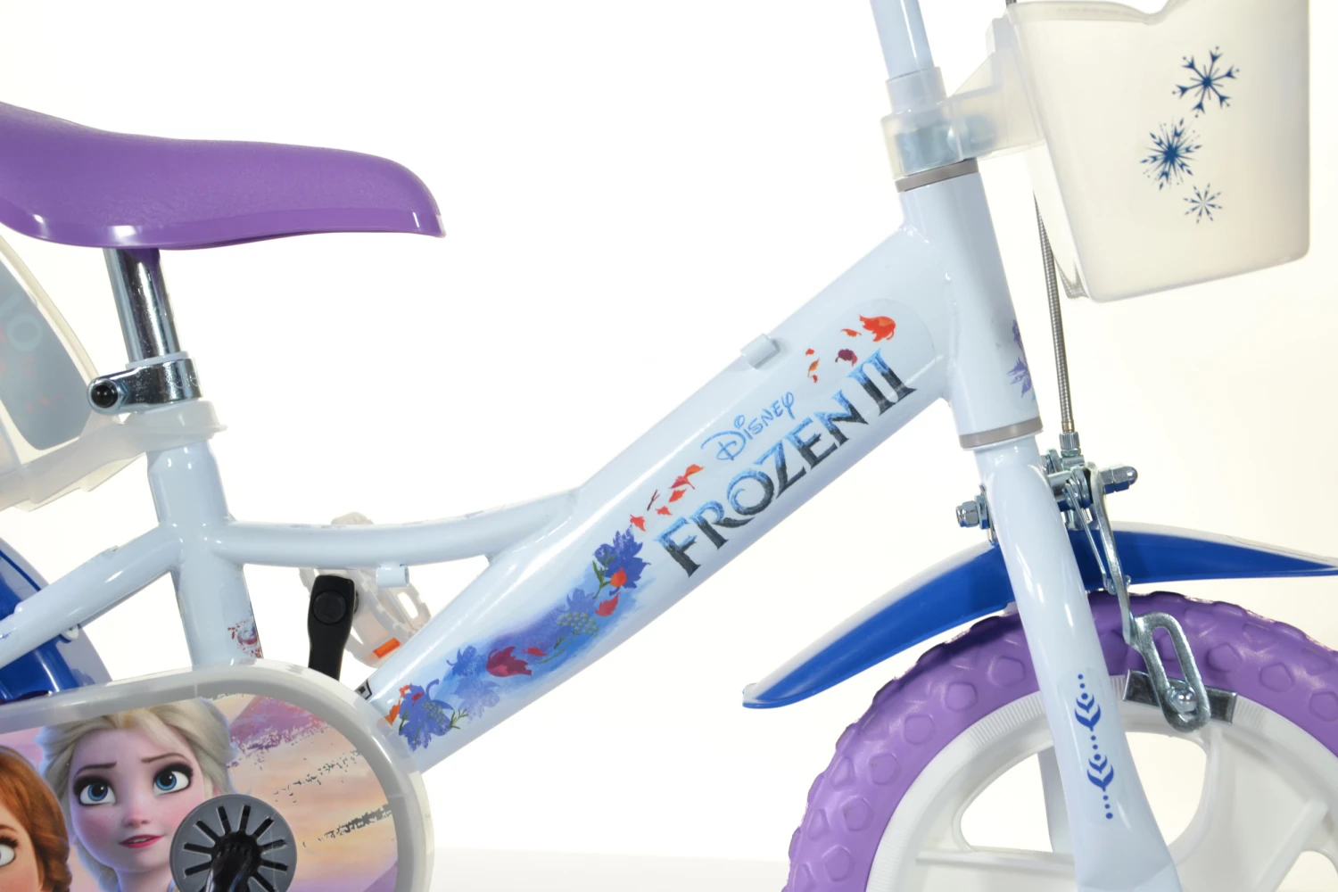 Dino Frozen II 12 Inch 20 Cm Girls Fixed Gear White/Purple - Image 4