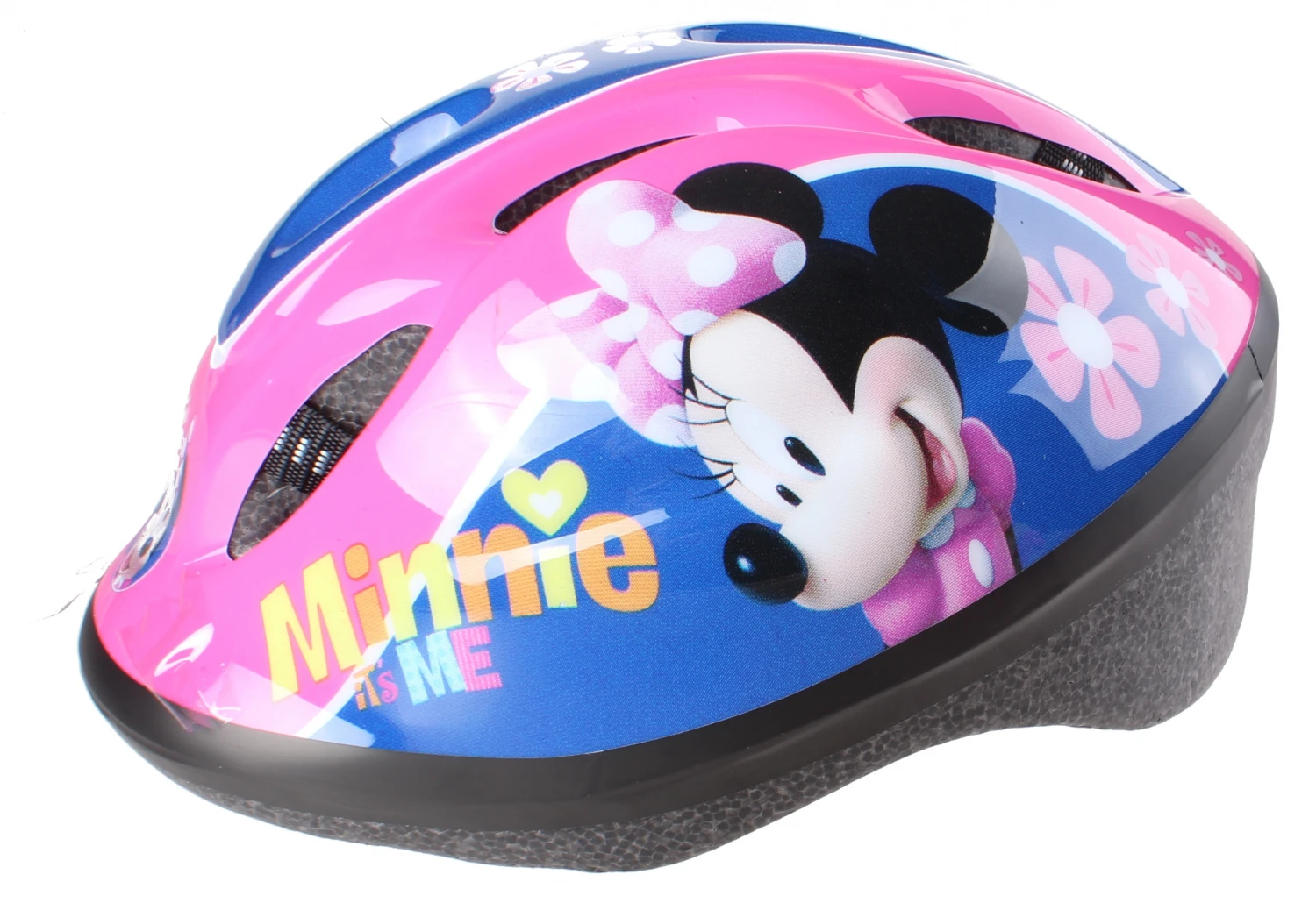 Disney Children's Helmet With Pads Minnie Mouse Girls Pink 5-piece