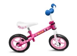 Disney Loopfiets Minnie Mouse 10 Inch Girls Pink/White