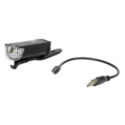 Dresco Front Light 200 Lumen Led Rechargeable Black -Bicycle Promotion Shop dresco voorlicht oplaadbaar usb led zwart 3 delig 4 449034 1597734822