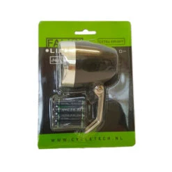 Falkx Headlight 60 Mm Batteries Led Black