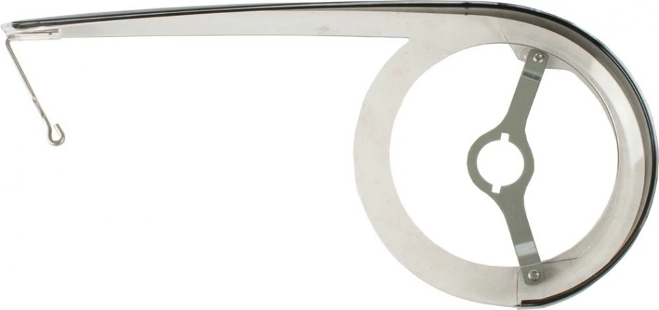 Hesling Chain Guard Cambio38T Transparent/black 46 X 18 Cm