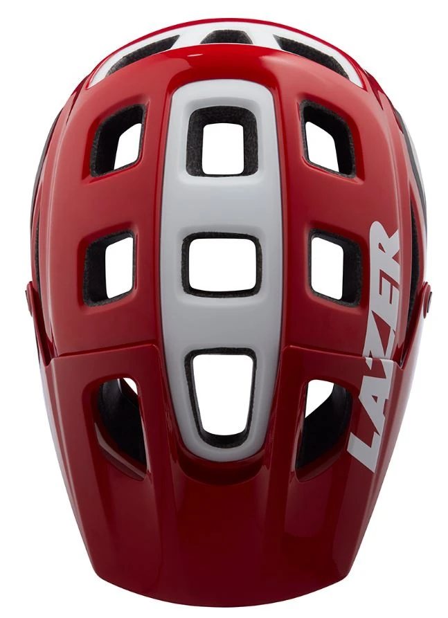 Lazer Bicycle Helmet Impala MBT Red/white - Image 5