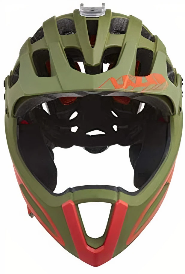 Lazer Cycle Helmet MTB Revolution Fiberglass Khaki 3-piece - Image 3