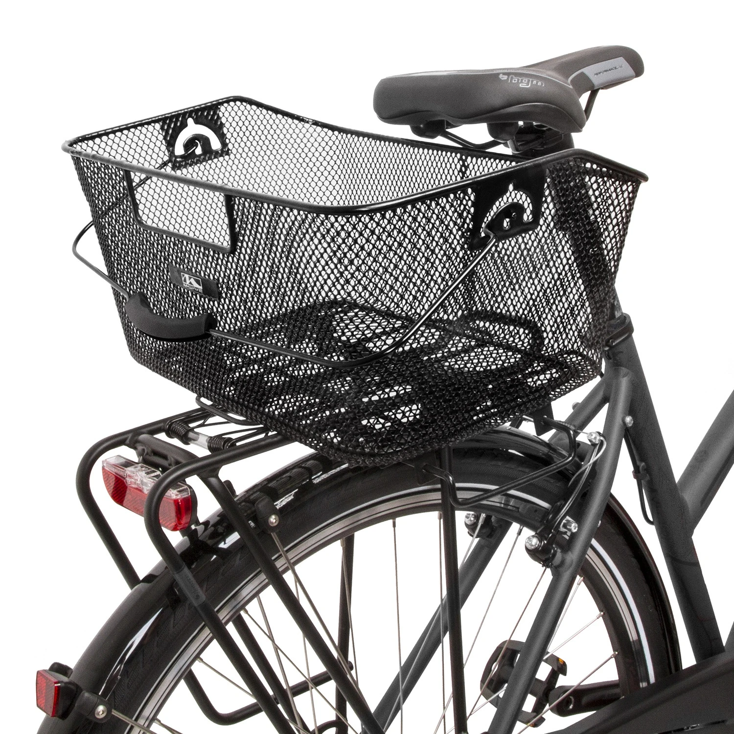 M-Wave Bike Basket BA-RM Clamp W Rear 21 Litres Black - Image 3