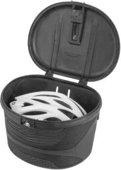 M-Wave Bicycle Box For Amsterdam Black 17 Liters -Bicycle Promotion Shop m wave fietsmand voor amsterdam zwart 17 liter 4 233540