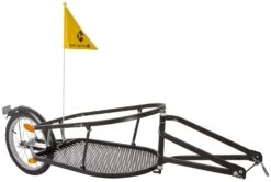 M-Wave Opvouwbare Fietskar 16 Inch Unisex Black