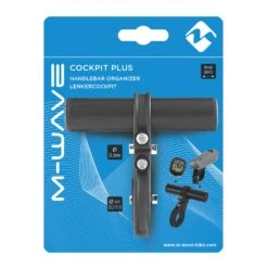 M-Wave Handlebar Handlebar Organizer Headlight/bike Computer 22.2 Mm Black -Bicycle Promotion Shop m wave stuurhouder handlebar organizer koplamp fietscomputer 222 mm zwart 3 348269 1577954319