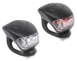 M-Wave LED Lighting Black 2 Pieces