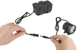 M-Wave Front Panel Apollon Ultra 1200 Led Black -Bicycle Promotion Shop m wave voorlicht apollon ultra 1200 led zwart 5 236745