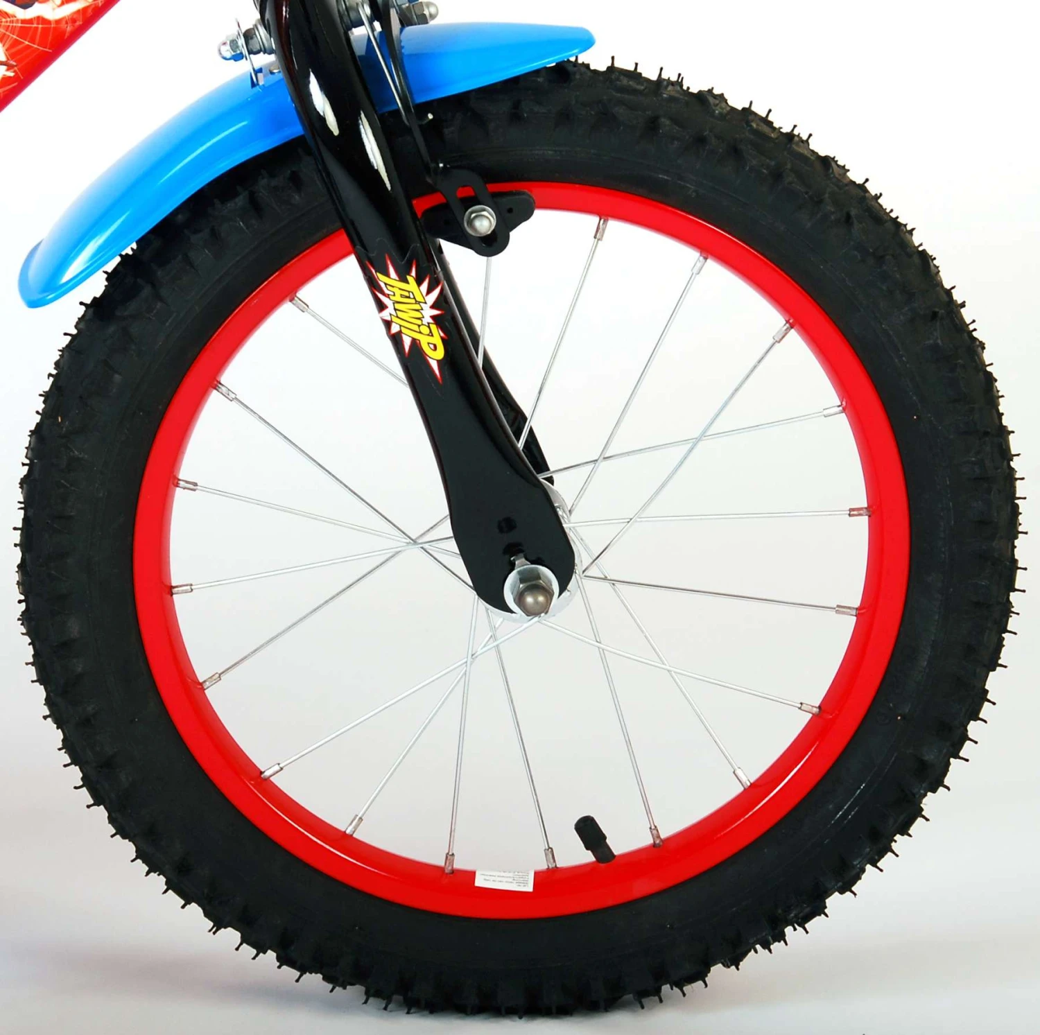 Marvel Spider-Man 16 Inch 28 Cm Boys Coaster Brake Blue/Red - Image 3