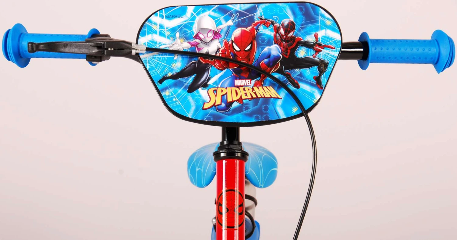 Marvel Spider-Man 16 Inch 28 Cm Boys Coaster Brake Blue/Red - Image 8