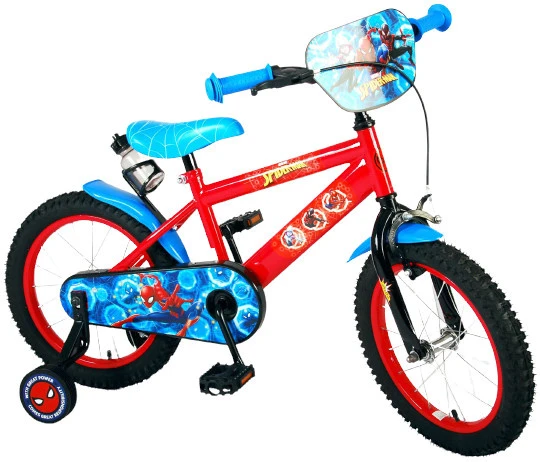 Marvel Spider-Man 16 Inch 28 Cm Boys Coaster Brake Blue/Red