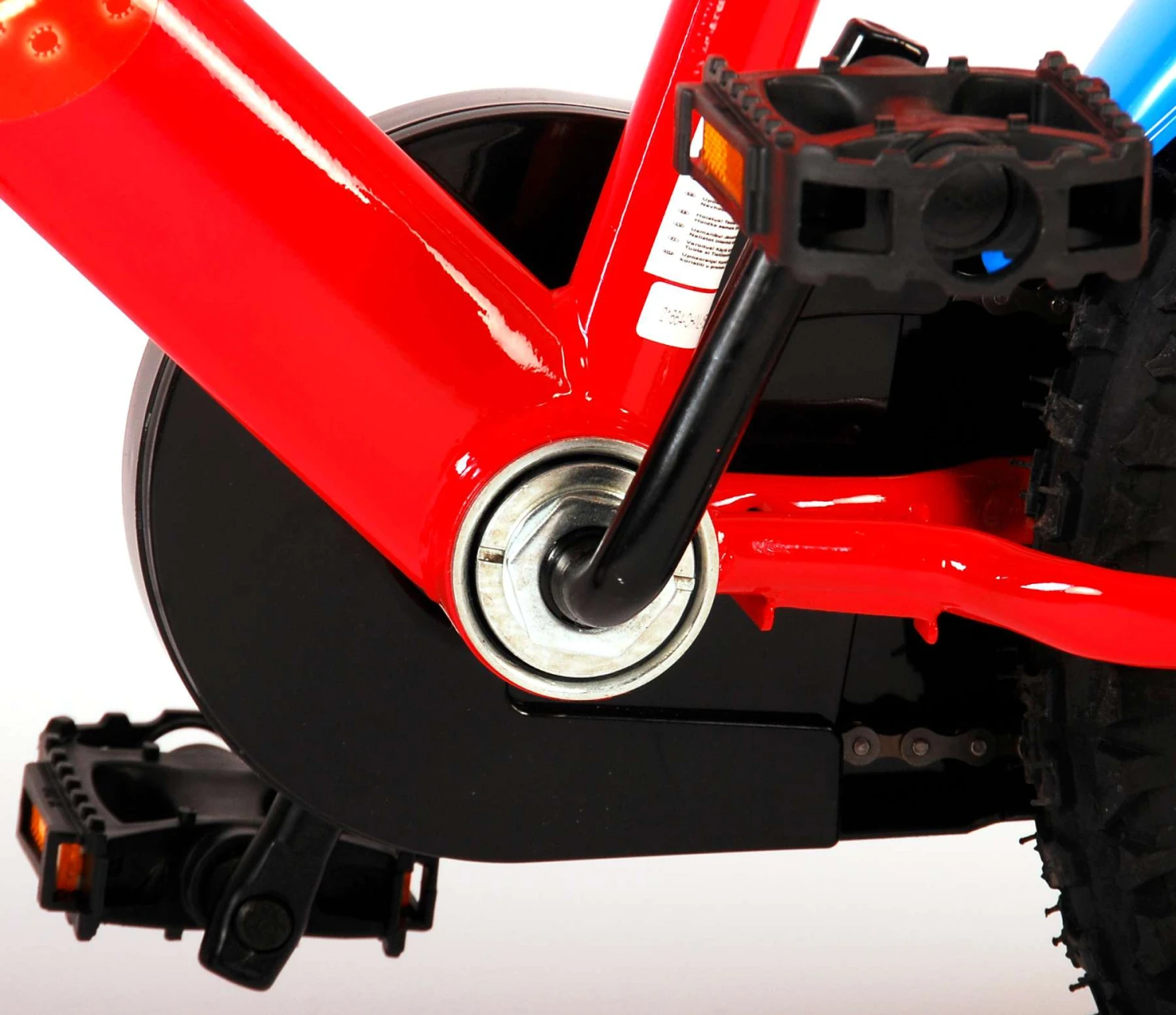 Marvel Spider-Man 16 Inch 28 Cm Boys Coaster Brake Blue/Red - Image 9