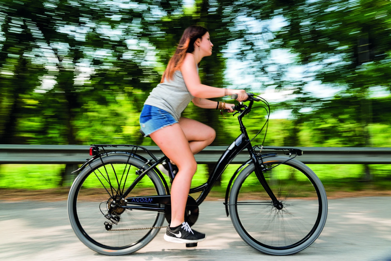 MBM Agora 26 Inch 43 Cm Women 6SP Rim Brakes Black 2 MBM Agora 26 Inch 43 Cm Women 6SP Rim Brakes Black - Image 2