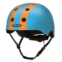 Melon Bicycle Helmet Urban Active Blue Polycarbonate