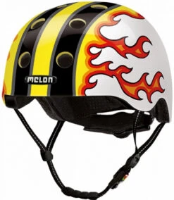 Melon Bicycle Helmet Urban Active Fired Polycarbonate Size 46-52 Cm