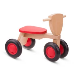 New Classic Toys® New Classic Toys Road Star Junior Freewheel Red/Brown -Bicycle Promotion Shop new classic toys loopfiets road star 4 wielen 50 cm hout rood 4 397433 1589283109