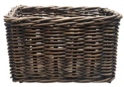 New Looxs Bicycle Basket Brisbane 23 Litres 39 X 27 Cm Rattan Brown