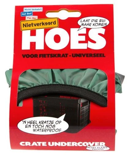 Niet Verkeerd Crate Cover Undercover40 X 30 Cm Polyester Green
