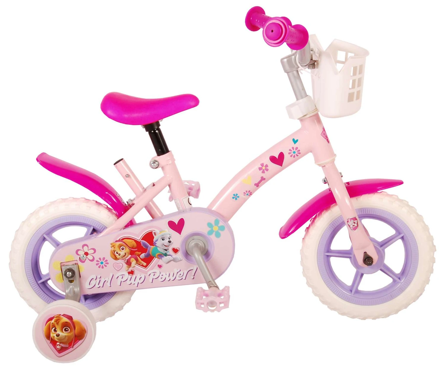 Nickelodeon Paw Patrol 10 Inch Girls Fixed Gear Light Pink