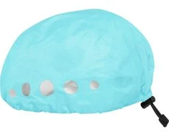 Playshoes Rain Cover Bicycle Helmet Polyester Turquoise Size S -Bicycle Promotion Shop playshoes regenhoes fietshelm polyester turquoise 3 367154 1583324646