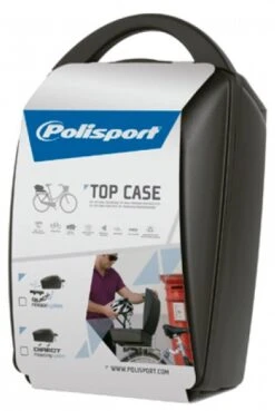 Polisport Bike Box Removable 11 Litres Plastic Black -Bicycle Promotion Shop polisport fietsbox afneembaar 15 liter kunststof zwart 5 189226