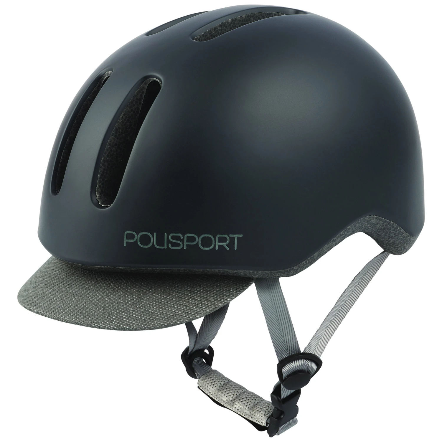 Polisport Bicycle Helmet Commuterunisex ABS Grey Mt 58-61 Cm - Image 2