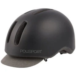 Polisport Bicycle Helmet Commuterunisex ABS Grey Mt 58-61 Cm