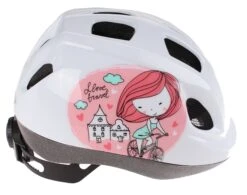 Polisport Helmet Prinses White -Bicycle Promotion Shop polisport helm prinses wit 2 166974