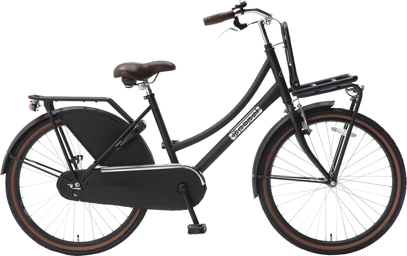 Popal Daily Dutch Basic 24 Inch 42 Cm Girls Coaster Brake Matte Black 1 Popal Daily Dutch Basic 24 Inch 42 Cm Girls Coaster Brake Matte Black