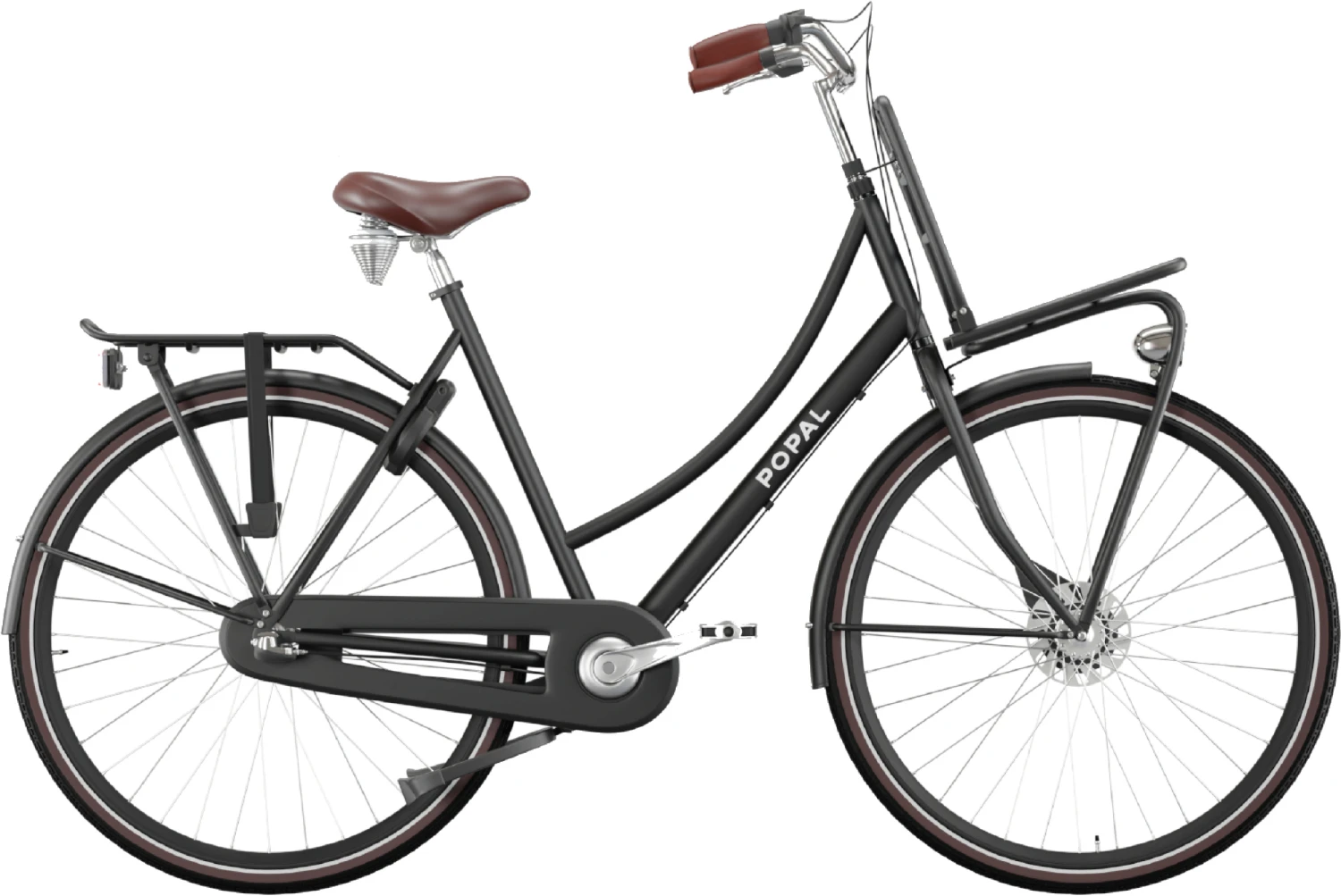 Popal Daily Dutch Prestige 28 Inch Women 3SP Coaster Brake Matte Black