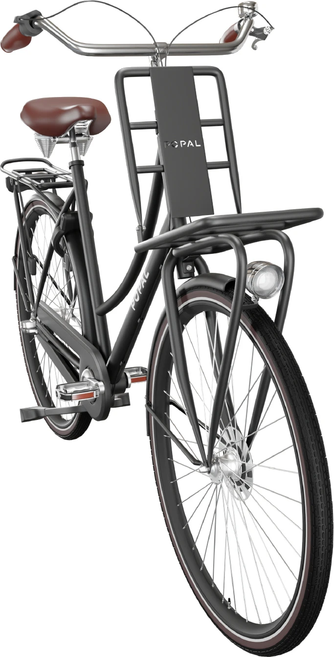 Popal Daily Dutch Prestige 28 Inch Women 3SP Coaster Brake Matte Black - Image 3