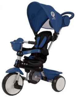 QPlay Comfort 4-in-1 Driewieler Junior Blue