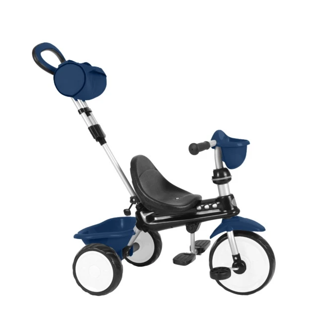 QPlay Comfort 4-in-1 Driewieler Junior Blue - Image 3