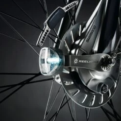 Reelight Lighting Set SL150 Steady Light Dynamo Black -Bicycle Promotion Shop reelight verlichtingsset sl150 inductiedynamo v brakes zwart 2 346343 20191223142147