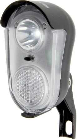 Smart Front Light Battery 15 Lux Led Black